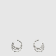 까르띠에 여성 에땅셀 드 까르띠에 후프 이어링 - Cartier Womens Étincelle de Cartier Hoop Earring - acc8090x