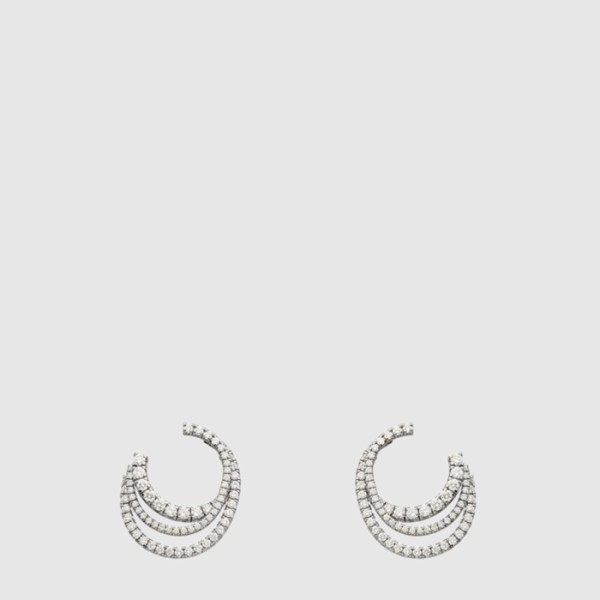 까르띠에 여성 에땅셀 드 까르띠에 후프 이어링 - Cartier Womens Étincelle de Cartier Hoop Earring - acc8090x