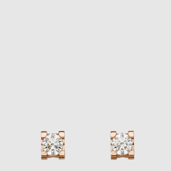 까르띠에 여성 C 드 까르띠에 스터드 이어링 - Cartier Womens C de Cartier Stud Earring - acc8093x