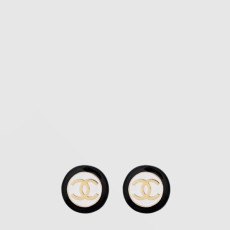 샤넬 여성 버튼 라운드 이어링 - Chanel Womens Button Round Earring - acc8328x