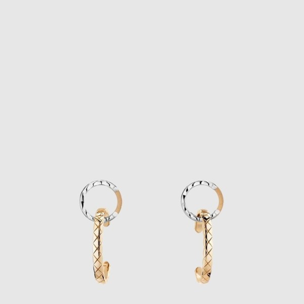 샤넬 여성 코코 크러쉬 후프 이어링 - Chanel Womens Coco Crush Hoop Earring - acc8352x