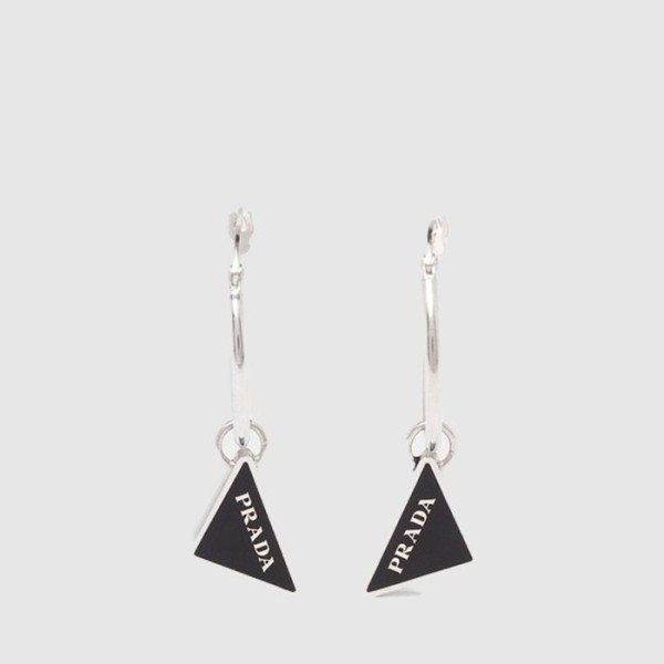 프라다 여성 심볼 드롭 이어링 - Prada Womens Symbol Drop Earring - acc8373x