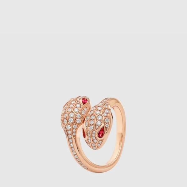 불가리 여성 서펜티스 세두토리 반지 - Bvlgari Womens Serpentis Seduttori Ring - acc8430x