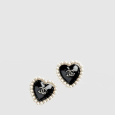 샤넬 여성 하트 이어링 - Chanel Womens Heart Earring - acc8653x