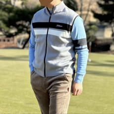 Titleist] 타이틀리스트 남성 니트 하이브리드 베스트 - gol1507x
