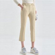 LANVIN BLANC] 랑방블랑 여성 크롭 스트레이트 팬츠 - gol1624x