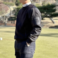 G/FORE] 지포어 남성 오버사이즈 크루넥 티셔츠 - gol1515x