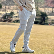 G/FORE] 지포어 남성 데님 카고 기모 팬츠 - gol1521x