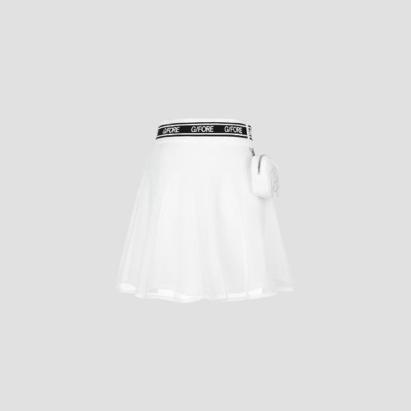 G/FORE] 지포어 여성 플레어 메쉬 스커트 - gol1850x