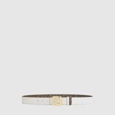 펜디 남성 FF 리버서블 벨트 - Fendi Mens FF Reversible Belt - bel483x