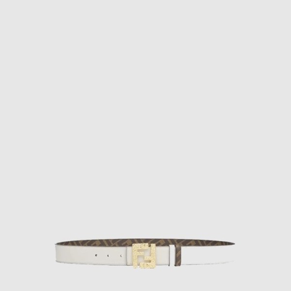 펜디 남성 FF 리버서블 벨트 - Fendi Mens FF Reversible Belt - bel483x