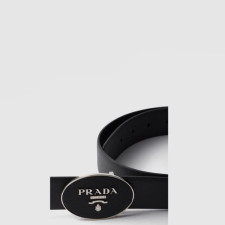 프라다 남성 사피아노 벨트 - Prada Mens Saffiano Belt - bel487x