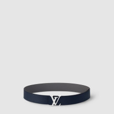 루이비통 남성 이니셜 토뤼옹 리버서블 벨트 - Louis vuitton Mens Initial Taurillon Reversible Belt - bel493x