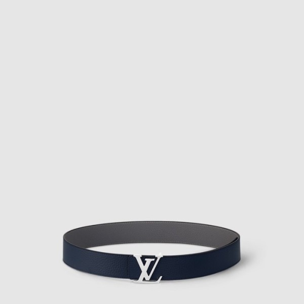 루이비통 남성 이니셜 토뤼옹 리버서블 벨트 - Louis vuitton Mens Initial Taurillon Reversible Belt - bel493x
