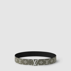 루이비통 남성 양면 가죽 벨트 - Louis vuitton Mens Reversible Leather Belt - bel496x