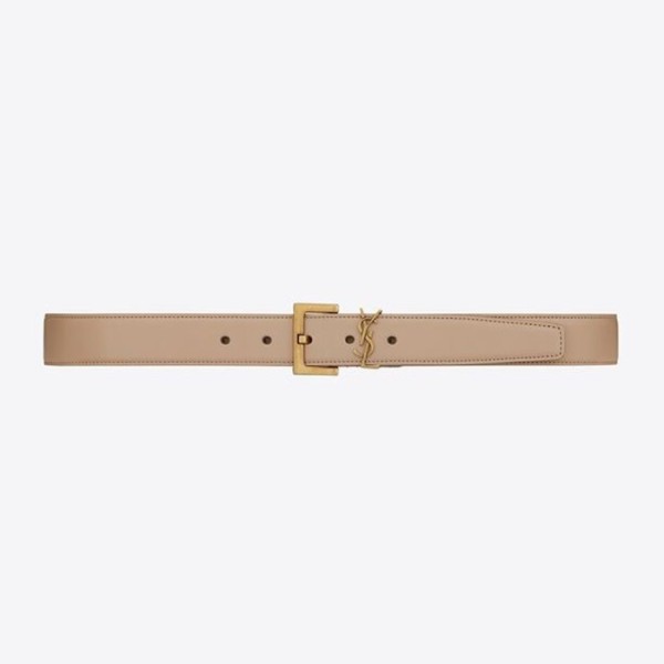 입생로랑 여성 베이지 벨트 - Saint Laurent Womens Beige Belts - ysl405x