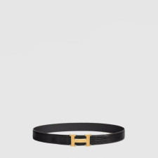 에르메스 남성 H 벨트 버클 가죽 스트랩 - Hermes Mens H Buckle Leather Belt - bel500x