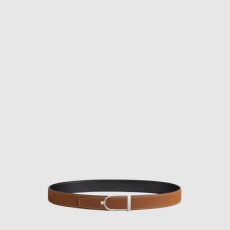 에르메스 남성 에크린 벨트 버클 리버서블 가죽 스트랩 - Hermes Mens Eccrine Belt Buckle Reversible Leather Strap - bel503x