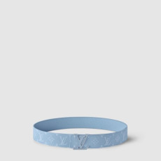 루이비통 남성 양면 가죽 벨트 - Louis vuitton Mens Reversible Leather Belt - bel506x