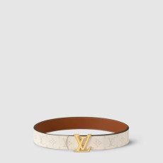 루이비통 남성 디멘션 리버서블 벨트 - Louis vuitton Mens Dimension Reversible Belt - bel508x