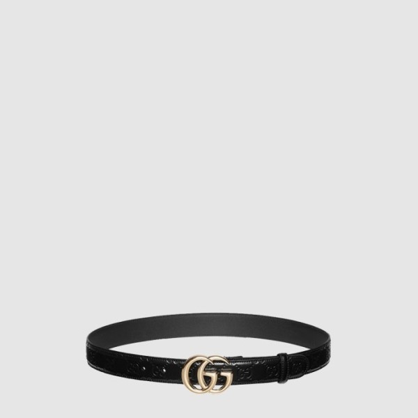 구찌 남성 GG 마몽 씬 벨트 - Gucci Mens GG Marmont Thin Belt - bel517x