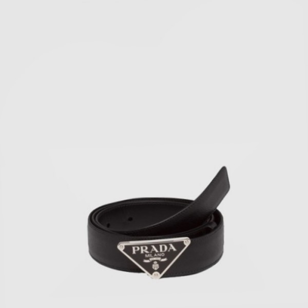 프라다 남성 사피아노 벨트 - Prada Mens Saffiano Belt - bel521x