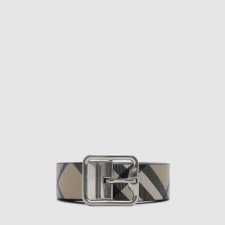 버버리 남성 리버서블 체크 벨트 - Burberry Mens Buckle Reversible Check Belt - bel522x