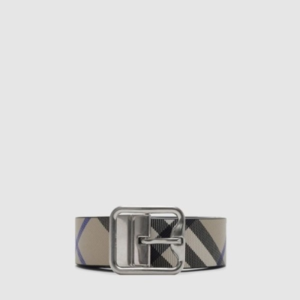 버버리 남성 리버서블 체크 벨트 - Burberry Mens Buckle Reversible Check Belt - bel522x