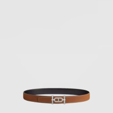 에르메스 남성 앙크르 벨트 버클 리버서블 가죽 스트랩 - Hermes Mens H Noue Belt Buckle Reversible Leather Strap - bel527x