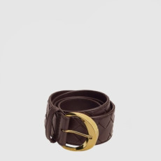 보테가 베네타 남성 클래식 트위스트 벨트 - Bottega veneta Mens Classic Twist Belt - bel537x
