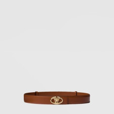 발렌티노 남성 브이로고 가죽 벨트 - Valentino Mens V-logo Belt - bel540x
