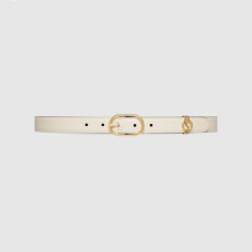구찌 여성 화이트 벨트 - Gucci Women White Belts - be14x