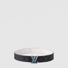 루이비통 남성 디멘션 선셋 리버서블 벨트 - Louis vuitton Mens Dimension Sunset Reversible Belt - bel554x