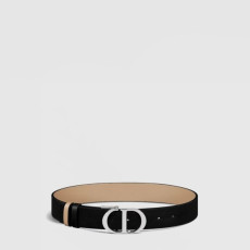 디올 남성 30 몽테인 리버서블 벨트 - Dior Mens 30 Montaigne Reversible Belt - bel559x