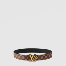 루이비통 남성 벨트 LV 플라워 다미에 프렌 리버시블 - Louis vuitton Mens Belt LV Flower Damier Fren Reversible - bel565x