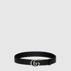 구찌 남성 더블 G 와이드 벨트 - Gucci Mens Double G Wide Belt - bel571x
