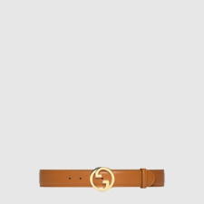 구찌 남성 인터로킹 G 버클 벨트 - Gucci Mens Interlocking G Buckle Belt - bel602x