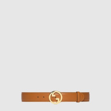 구찌 남성 인터로킹 G 버클 벨트 - Gucci Mens Interlocking G Buckle Belt - bel602x