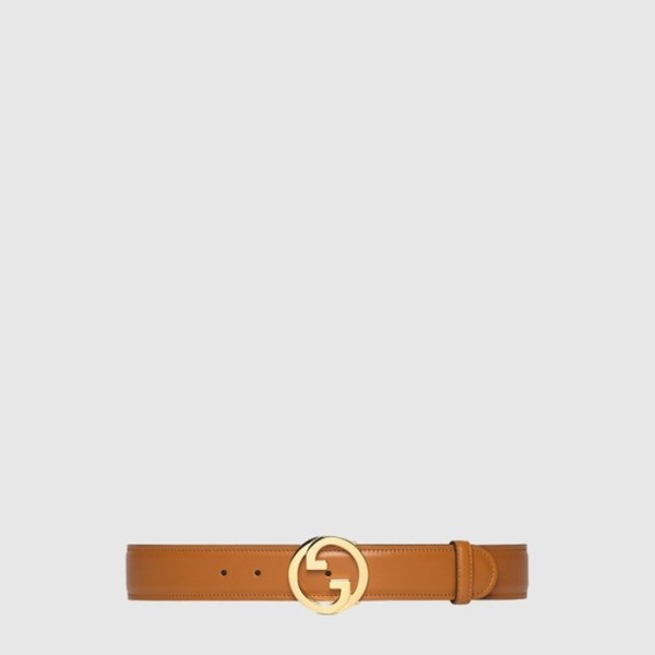 구찌 남성 인터로킹 G 버클 벨트 - Gucci Mens Interlocking G Buckle Belt - bel602x
