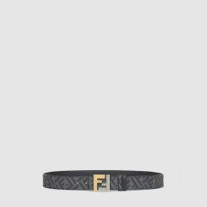 펜디 남성 리버서블 벨트 - Fendi Mens Reversible Belt - bel617x