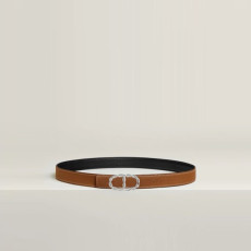에르메스 여성 메일론 리버서블 벨트 - Hermes Womens Maillon Reversible Belt - bel224x