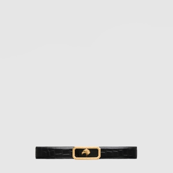 스테파노리치 남성 디아망테 크로커 벨트 - Stefano Ricci Mens Diamante Crocodile Belt - bel645x