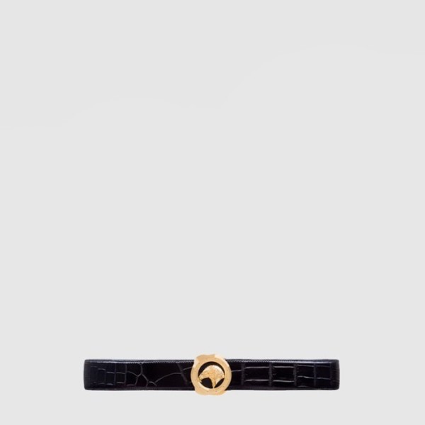 스테파노리치 남성 디아망테 크로커 벨트 - Stefano Ricci Mens Diamante Crocodile Belt - bel646x