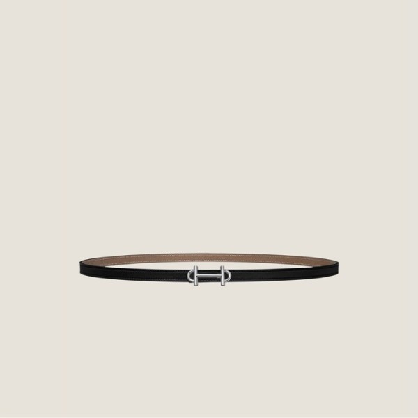 에르메스 여성 감마 버클 리버서블 벨트 - Hermes Womens Gamma Buckle Reversible Belt - bel288x