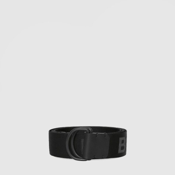 버버리 남성 로고 디테일 더블 디링 벨트 - Burberry Mens Logo Detail Double D Ring Belt - bel659x