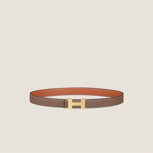 에르메스 여성 미니 콘스탄스 버클 리버서블 벨트 - Hermes Womens Mini Constance Buckle Reversible Belt - bel304x