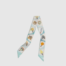 에르메스 여성 퍼니 아이스크림 트윌리 - Hermes Womens Funny Ice Cream Twilly - acc8200x