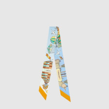 에르메스 여성 레 폴리 뒤 시엘 트윌리 - Hermes Womens Les Folies Du Ciel Silk Twilly - acc8206x