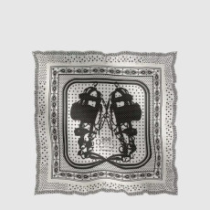 에르메스 여성 브라이즈 드 갈라 폴카 도트 반다나 스카프 - Hermes Womens Brides de Gala Bandana a Pois - acc8214x
