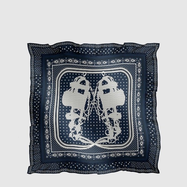 에르메스 여성 브라이즈 드 갈라 폴카 도트 반다나 스카프 - Hermes Womens Brides de Gala Bandana a Pois - acc8215x